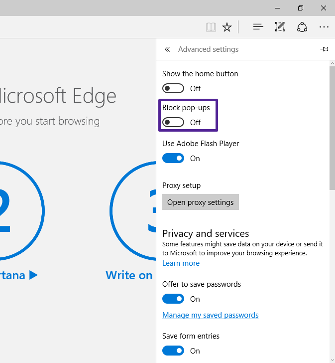 Popup Blocker For Microsoft Edge Techsort | allowing pop ups on gcu sites gcu technical support Popup Blocker For Microsoft Edge Techsort | allowing pop ups on gcu sites gcu technical support